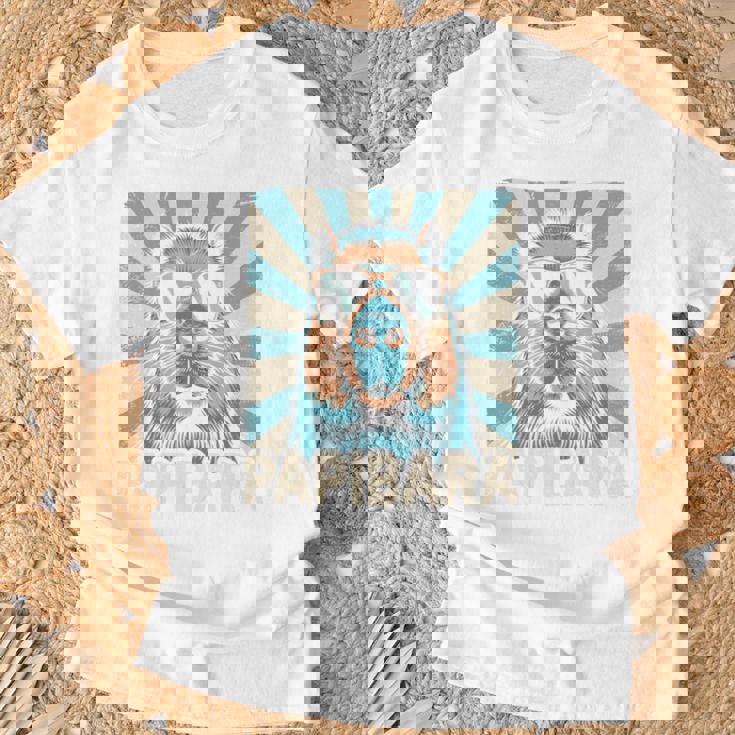 パピバラ おもしろカピバラ 最高のお父さん 父の日 カピバラ 長袖tシャツ Tシャツ 高齢者への贈り物