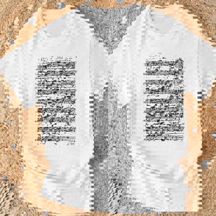 パルティータロ短調ソロヴァイオリンヨハン・セバスティアン・バッハ Tシャツ 高齢者への贈り物