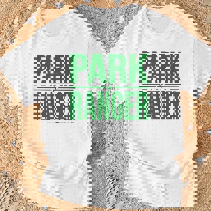 パークレンジャーパークランドワイルドライフフォレスト法執行機関 Tシャツ 高齢者への贈り物