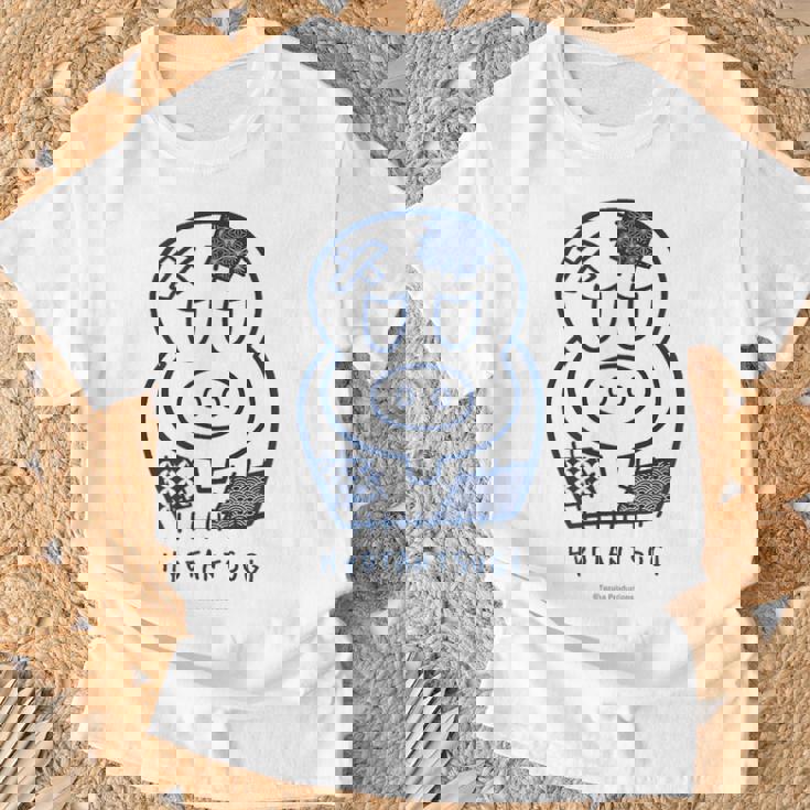 ヒョウタンツギ 和柄パッチ Ctezuka Productions Tシャツ 高齢者への贈り物