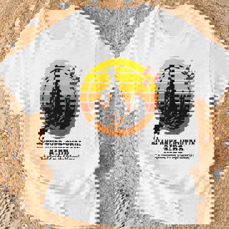 ビッグサンダーマウンテン鉄道、ワイルドトレインライド、西 Tシャツ 高齢者への贈り物