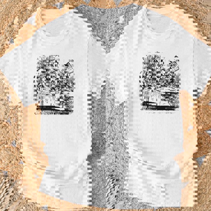 ビッグテキサス 不思議の国のアリス マッドハッターズ ティーパーティーtシャツ Tシャツ 高齢者への贈り物