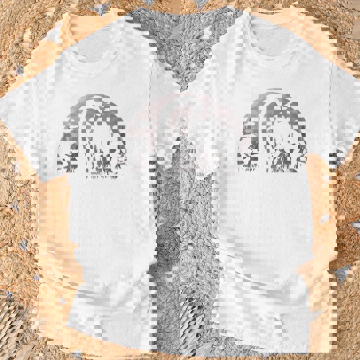 ビッグフット ネス湖 モンスター モスマン ジャッカロープ&エイリアン クリプティッド 長袖tシャツ Tシャツ 高齢者への贈り物