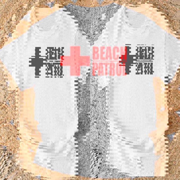 ビーチパトロール ライフガード サーフ レスキュー Tシャツ 高齢者への贈り物