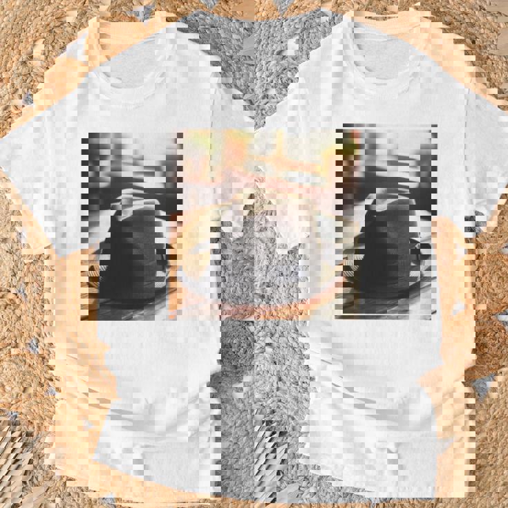 フェドーラ・ハット 長袖tシャツ Tシャツ 高齢者への贈り物