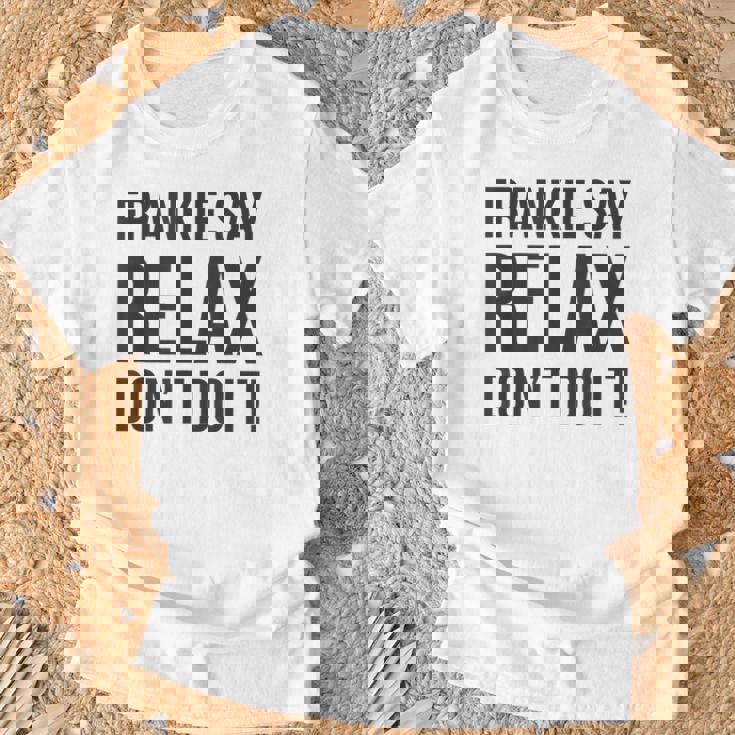 フランキー・セイ・リラックス、やらないで Tシャツ 高齢者への贈り物