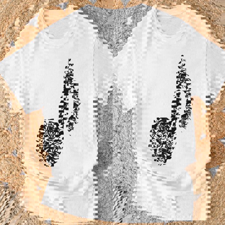 フレンチホルン愛好家 Tシャツ 高齢者への贈り物