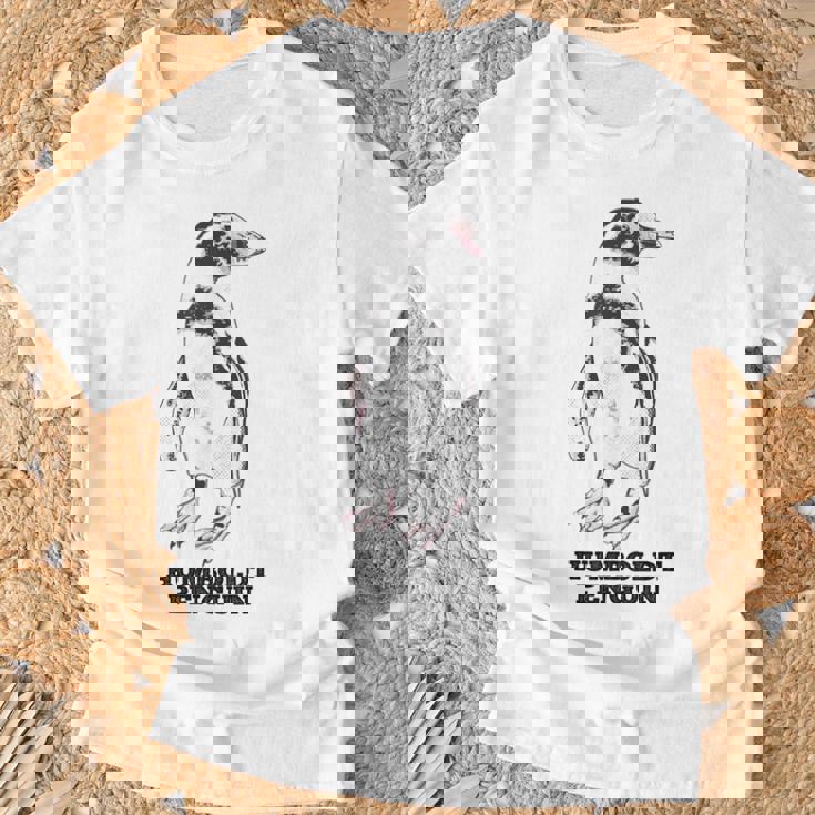 フンボルトペンギン Tシャツ 高齢者への贈り物