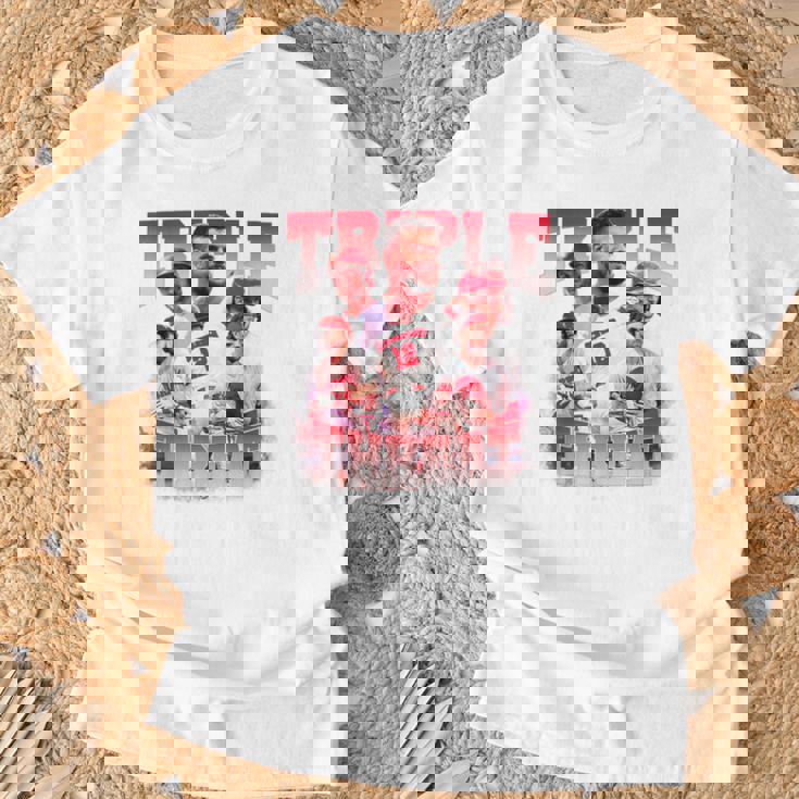 ブライス・ハーパー、カイル・シュワーバー&トレア・ターナー Tシャツ 高齢者への贈り物