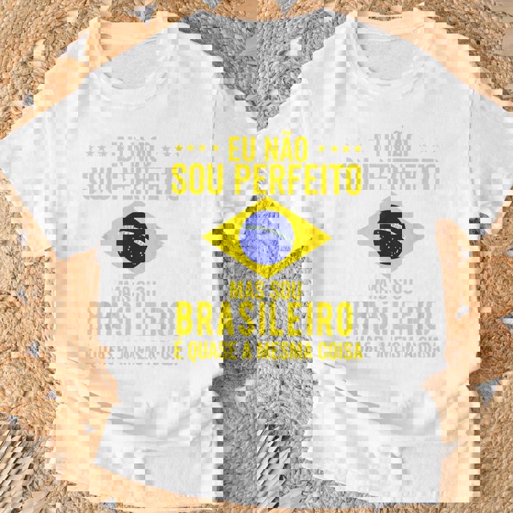 ブラジル国旗 ブラジル メンズ レディース キッズ グリーン ポルトガル語 Tシャツ 高齢者への贈り物