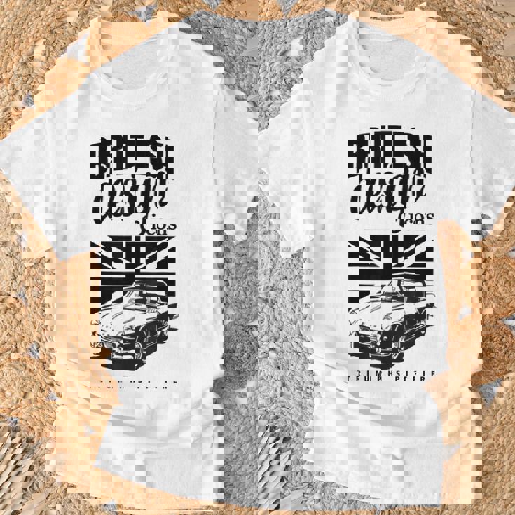 ブリティッシュクラシックカー トライアンフ スピットファイア Tシャツ 高齢者への贈り物