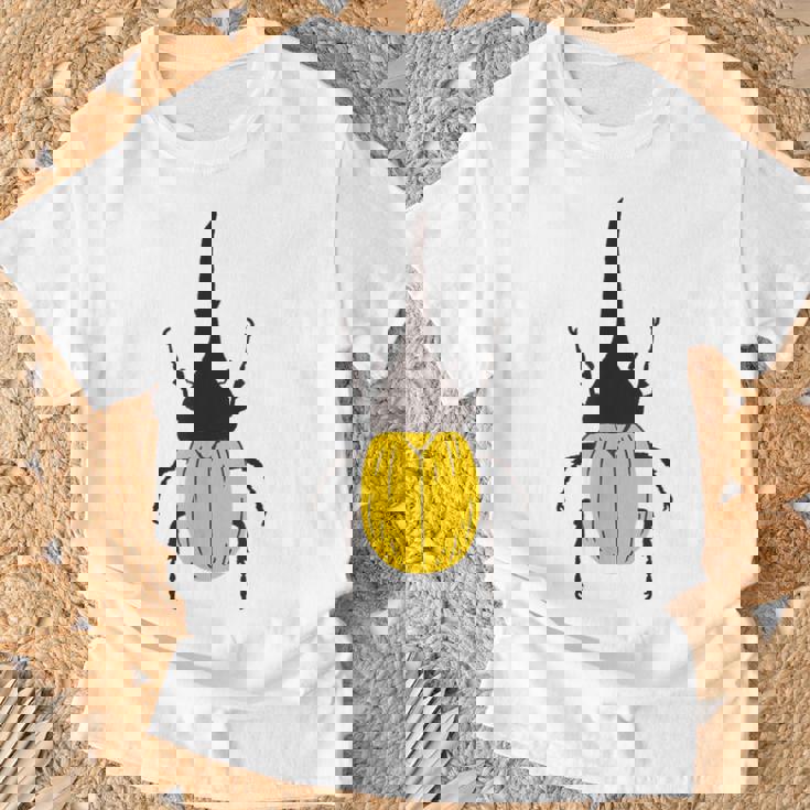 ヘラクレスオオカブト _昆虫_カブトムシ Tシャツ 高齢者への贈り物