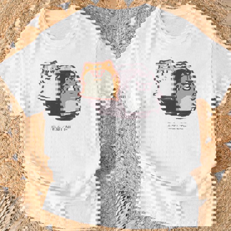 ボンレス犬とボンレス猫 参上 Tシャツ 高齢者への贈り物