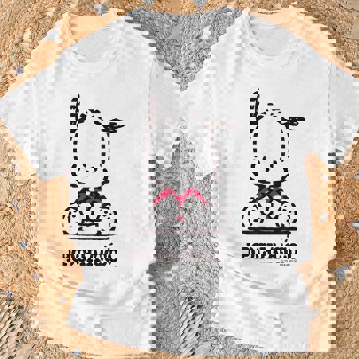 ポチャッコ おすわり ライトカラー Tシャツ 高齢者への贈り物