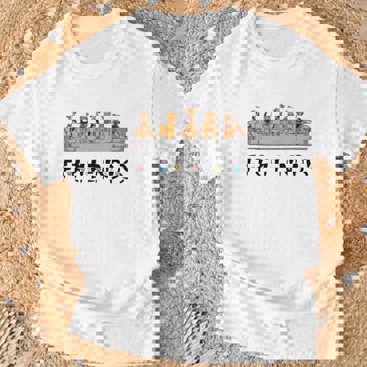 マイ・フレンズ、エアデール・テリア Tシャツ 高齢者への贈り物