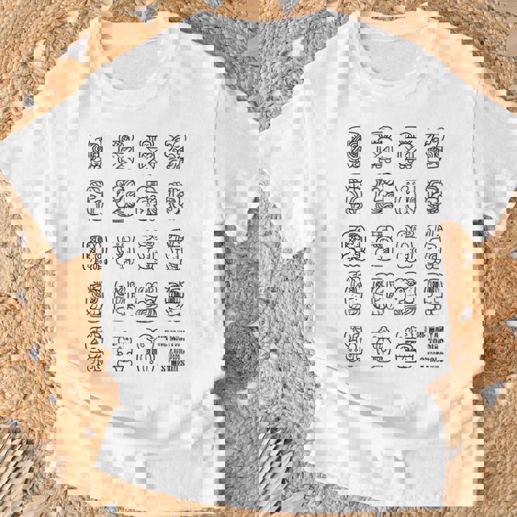 マヤ 干支 シンボル Tシャツ 高齢者への贈り物