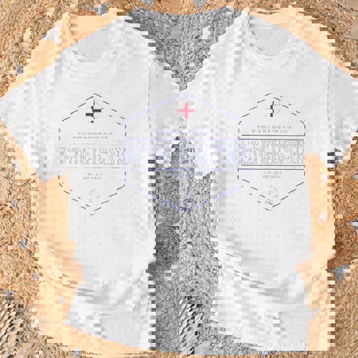 マンチェスター・イングランド Tシャツ 高齢者への贈り物