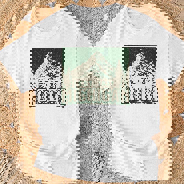 ミシガン 長袖tシャツ Tシャツ 高齢者への贈り物