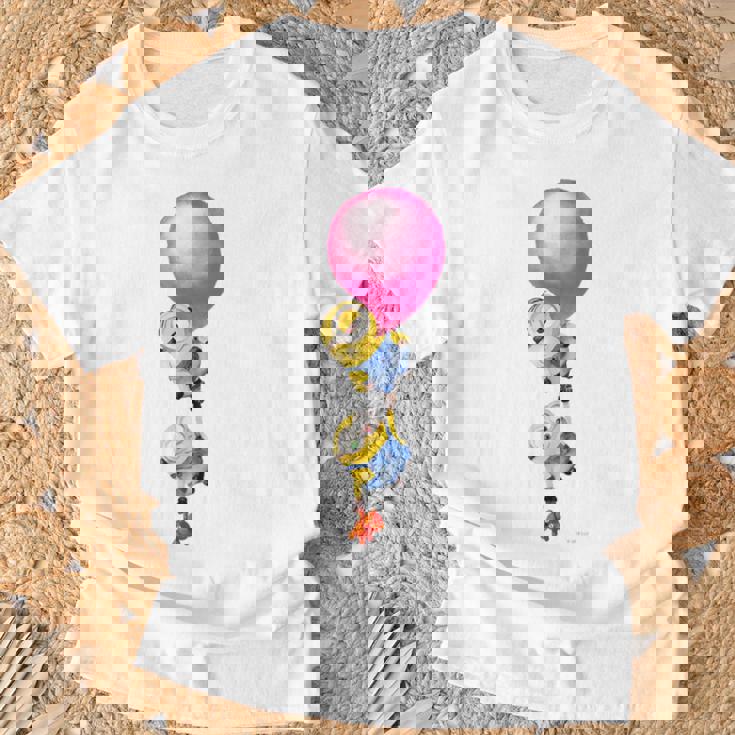 ミニオン Water Colorballoongum Tシャツ 高齢者への贈り物