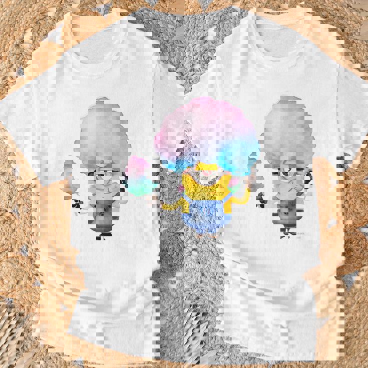 ミニオン Water Colorcotton Candytuart Tシャツ 高齢者への贈り物