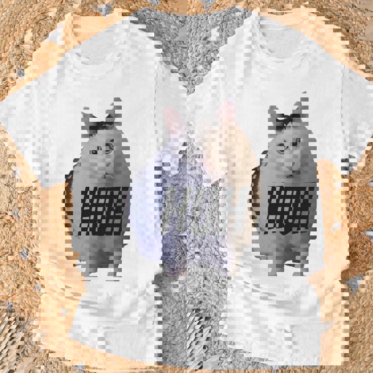 ミームハァキャット面白い 長袖tシャツ Tシャツ 高齢者への贈り物