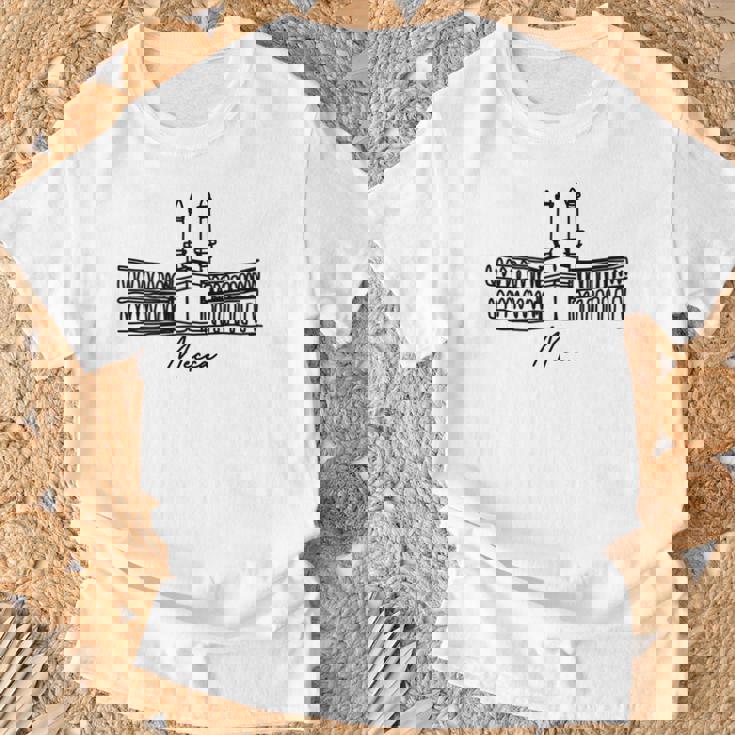 メッカ サウジアラビア お土産 長袖tシャツ Tシャツ 高齢者への贈り物