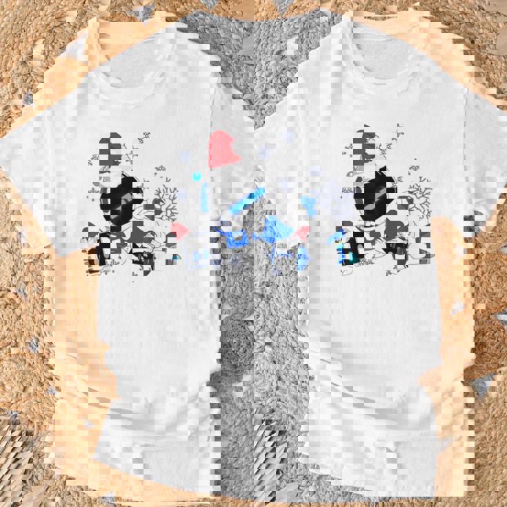 メリークリスマス アストロボット ファニースウェットシャツ Tシャツ 高齢者への贈り物