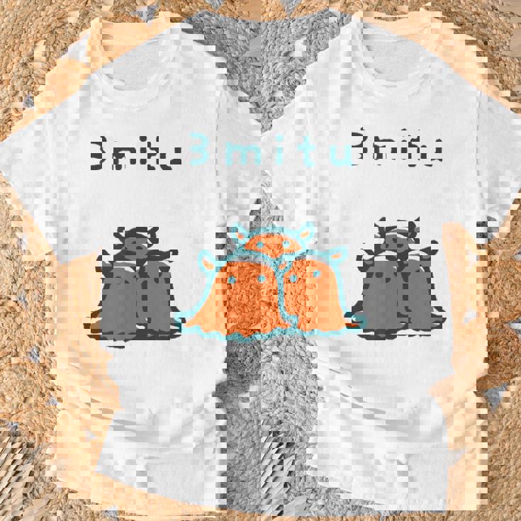メンダコちゃん 3 Mitu Tシャツ 高齢者への贈り物