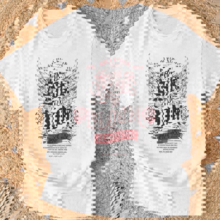 モダン ヒップホップ ビンテージ グラフィティ エッジー アーバン バックプリント ストリートウェア Tシャツ 高齢者への贈り物