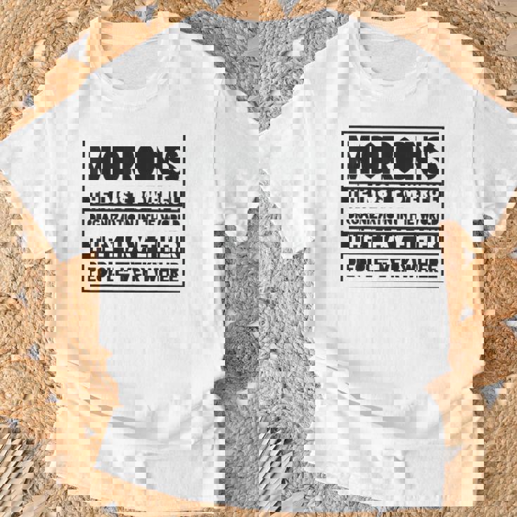 モロン Tシャツ 高齢者への贈り物