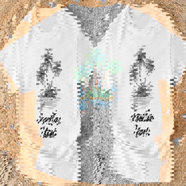 モーリシャス島 旅行 バケーション モーリシャス ドードー 鳥 Tシャツ 高齢者への贈り物