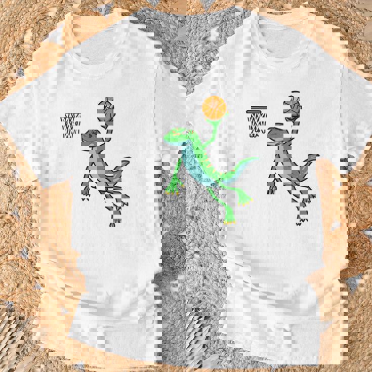 ヤモリ バスケットボール ホビー スポーツ 爬虫類 長袖tシャツ Tシャツ 高齢者への贈り物