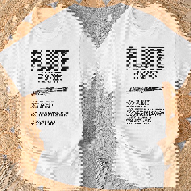 ユーモラスなフルート 愛好家 ステートメント皮肉なフルート 面白い Tシャツ 高齢者への贈り物