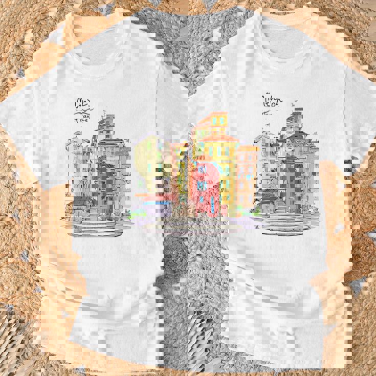 ヨーロッパ フランス パリ マントン フランス 家族 バケーション お土産 Tシャツ 高齢者への贈り物