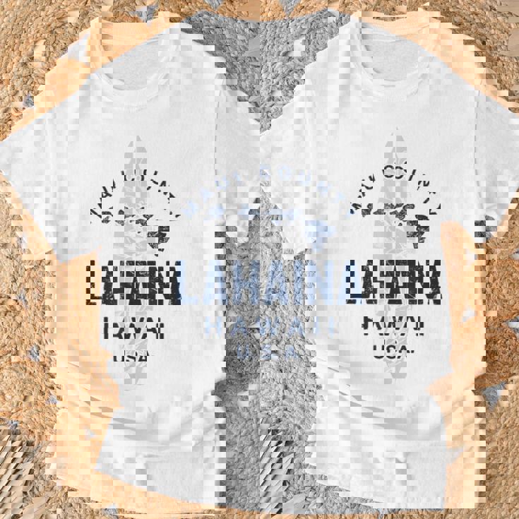 ラハイナ マウイ ハワイ ヴィンテージ ハワイ諸島 サーフ Tシャツ 高齢者への贈り物