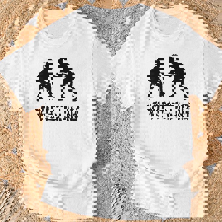 レスリング グレコローマン フリースタイルレスリング Tシャツ 高齢者への贈り物