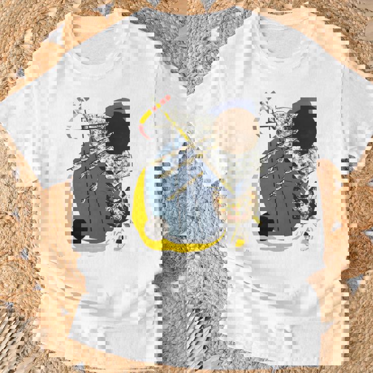 ワシリー・カンディンスキー作「スモール・ワールドii」1922 長袖tシャツ Tシャツ 高齢者への贈り物