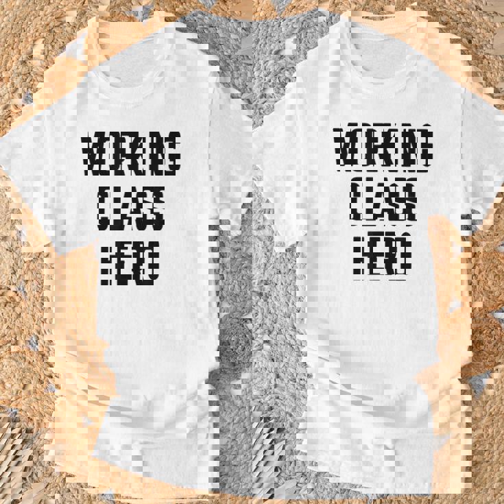 ワーキングクラスヒーロー Tシャツ 高齢者への贈り物