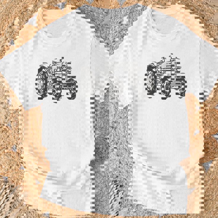 ヴィンテージ 1935年モデル L ケース トラクター 農業 Tシャツ 高齢者への贈り物