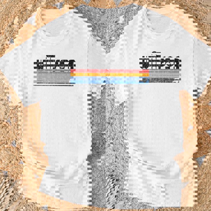 ヴィンテージ 80年代スタイル ウィルソン、ノースカロライナ州 Tシャツ 高齢者への贈り物