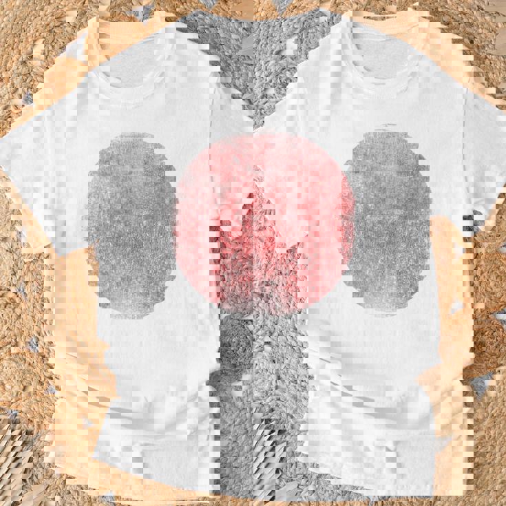 ヴィンテージ日本の日本国旗 Tシャツ 高齢者への贈り物