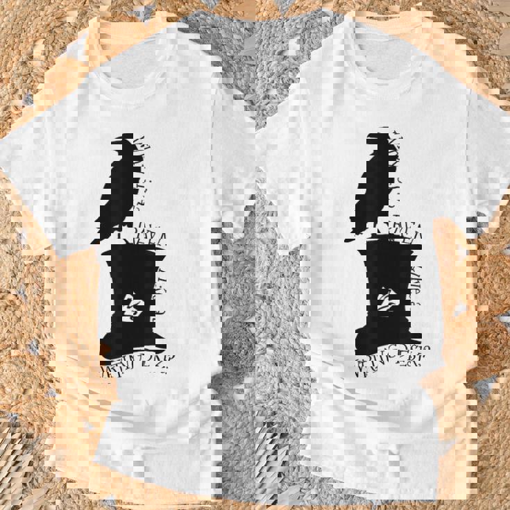 不思議の国のアリス マッドハッター レイブンリドル Tシャツ 高齢者への贈り物