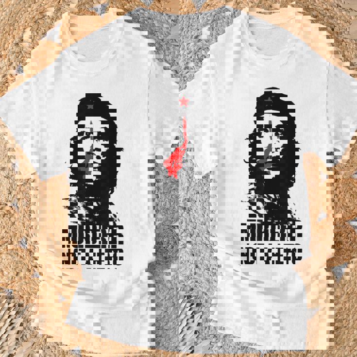反チェ・ゲバラ・キューバ共産主義者 Tシャツ 高齢者への贈り物