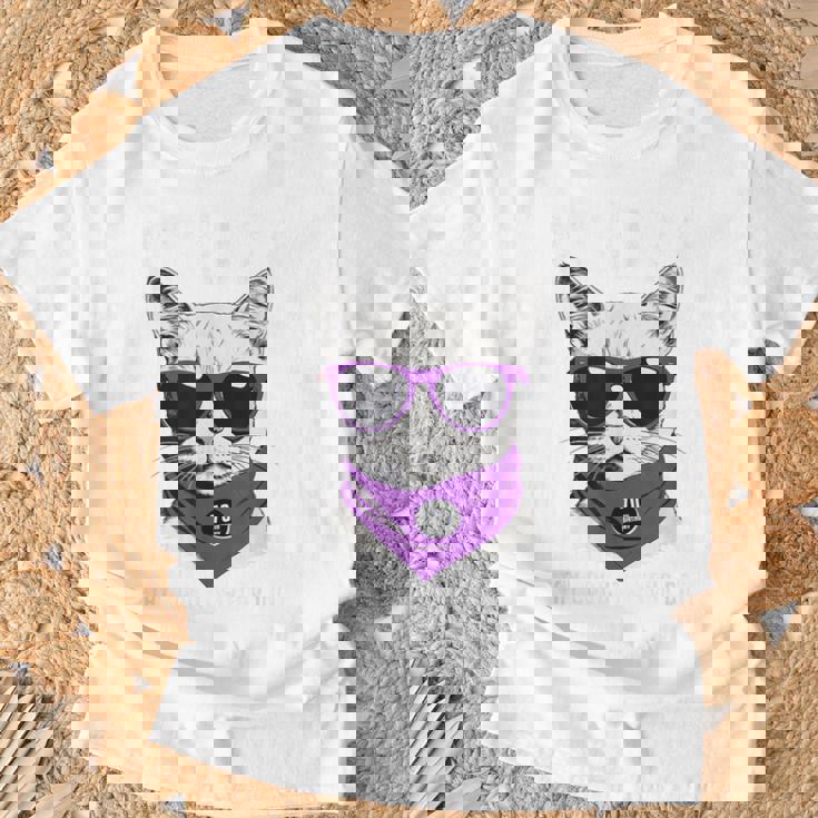 古希祝い ねこ サングラス 父 男性 女性 母 猫好き 古希 お祝い 70歳 おもしろ おもろい かっこいい Tシャツ 高齢者への贈り物