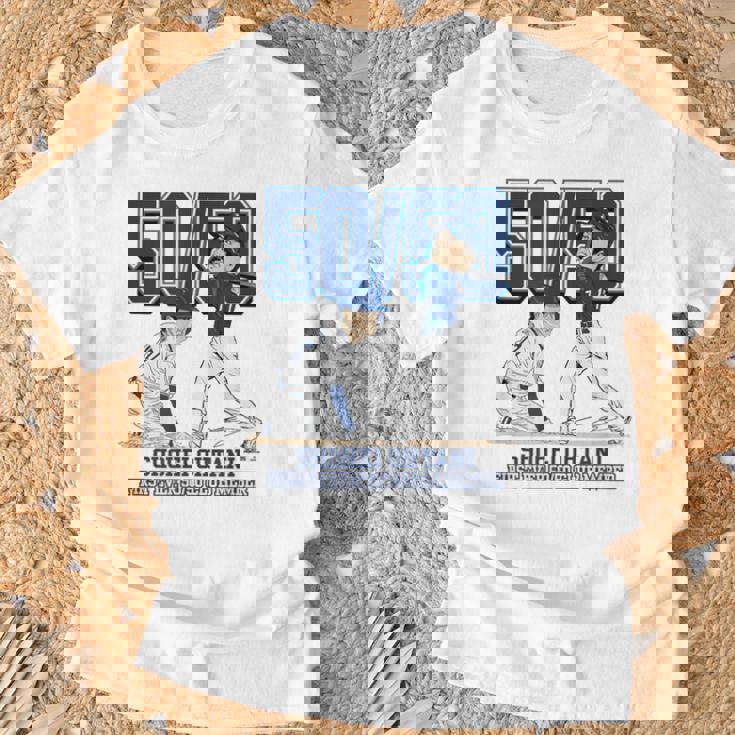 大谷翔平 ロサンゼルス 5050クラブmlb選手 Tシャツ 高齢者への贈り物