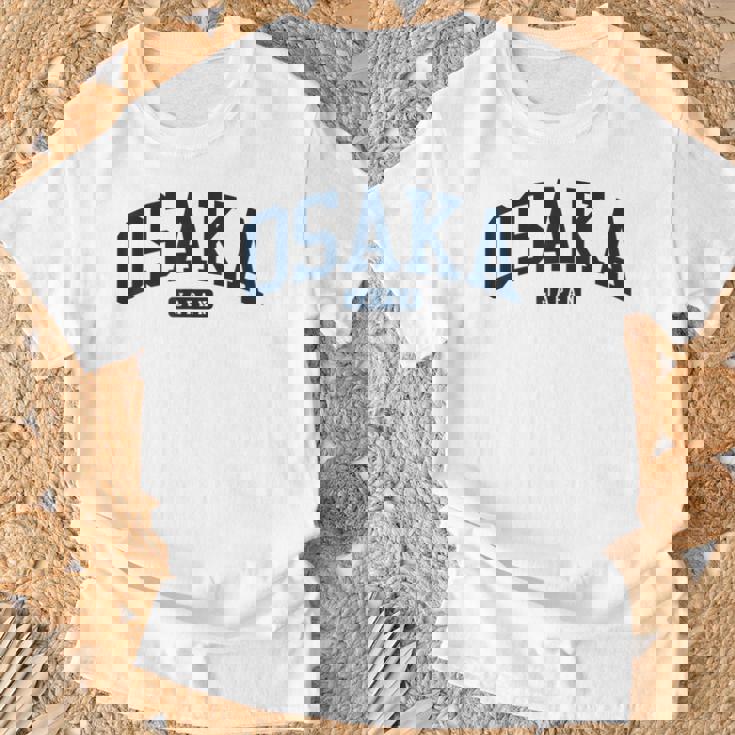 大阪日本カレッジ大学スタイル ネイビー Tシャツ 高齢者への贈り物