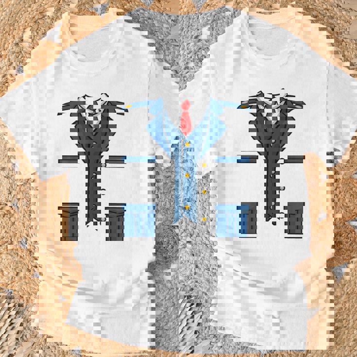 子供の男性、女性、列車の運転士の車掌衣装 Tシャツ 高齢者への贈り物