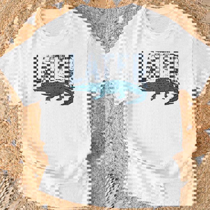 後でゲイター Tシャツ 高齢者への贈り物