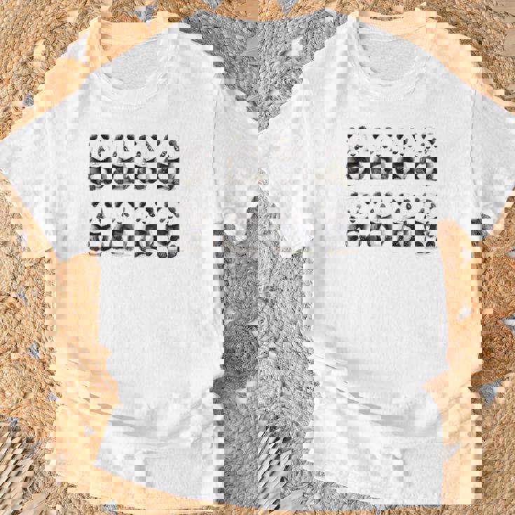 愛らしいパンダ柄かわいい動物デザイン 長袖tシャツ Tシャツ 高齢者への贈り物