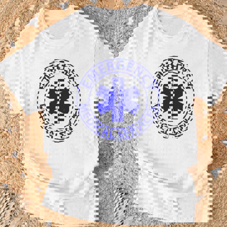 救急医療サービス Emt Ems メンズ レディース 救急救急救急救急救命士 Tシャツ 高齢者への贈り物